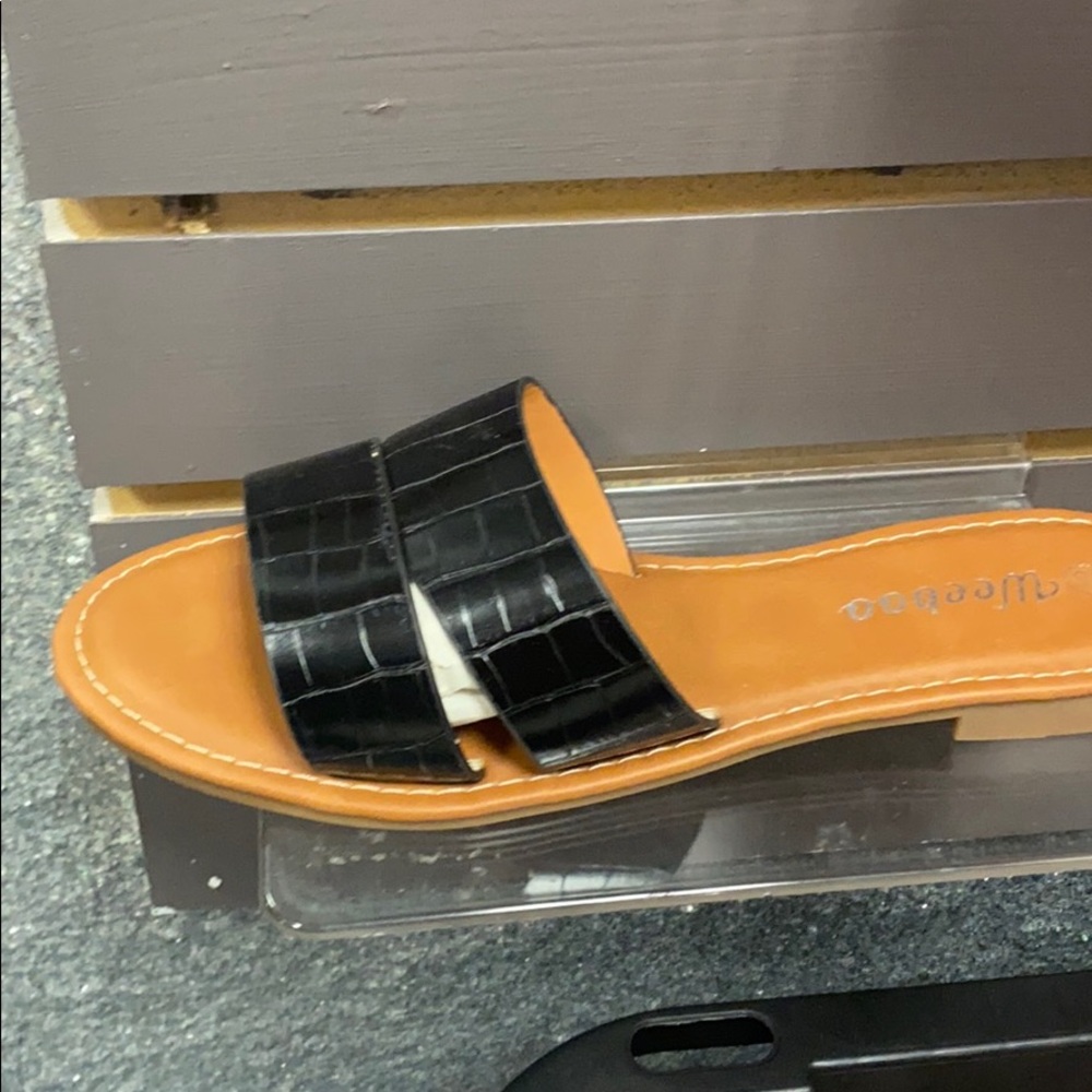 Black sandals
